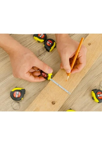 2 Adet Mini Metre Anahtarlık 1 Metre Şerit Metre Mini Cep Boy fırsatları