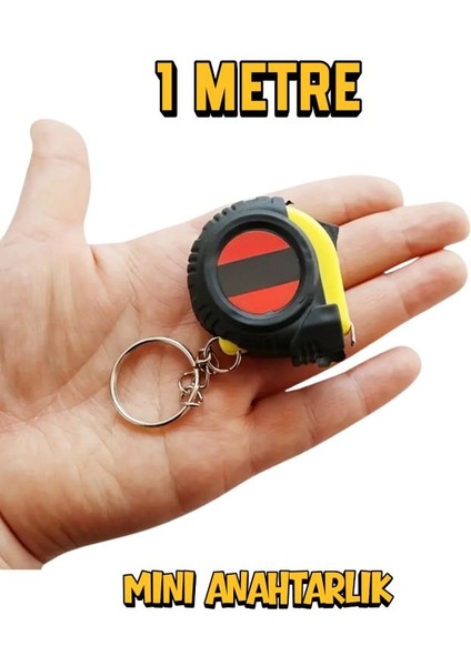 2 Adet Mini Metre Anahtarlık 1 Metre Şerit Metre Mini Cep Boy indirimleri
