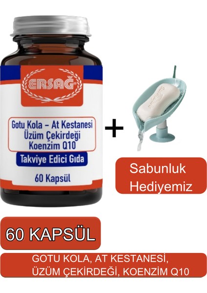 Gotu Kola, At Kestanesi Üzüm Çekirdeği Koenzim Q1-Sabunluk Hediyemiz 2023-3