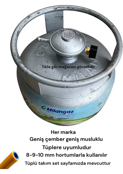 Küçük Tüp Dedantörü 2kg Tüp Gaz Regülatör Piknik Tüpü Kamp Ocak Başlığı Ayarlı fiyatları