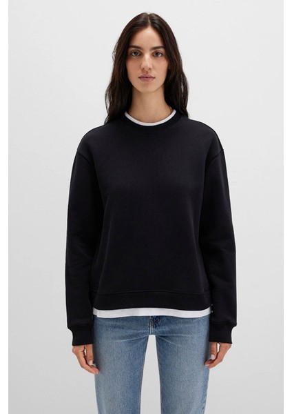 Bisiklet Yaka Siyah Sweatshirt 1S10435-900 modelleri