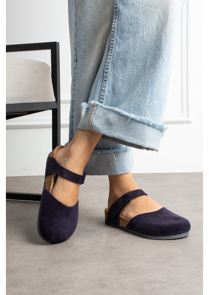 Lugano Hakiki Deri Mantar Taban Ortopedik Terlik indirimleri