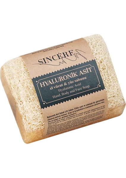 Hyaluronik Asit Kabak Lifli Sabun 120 gr 131 G | El-Yüz-Vücut, Günlük Bakım