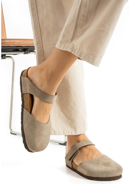 Lugano Hakiki Deri Mantar Taban Ortopedik Terlik fiyatları