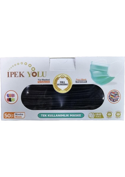 Tek Kullanımlık Maske Beyaz - 10 Kutu - 500 Adet