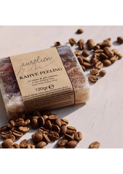 Kahve Peeling Sabun 129 G | El-Yüz-Vücut, Günlük Bakım