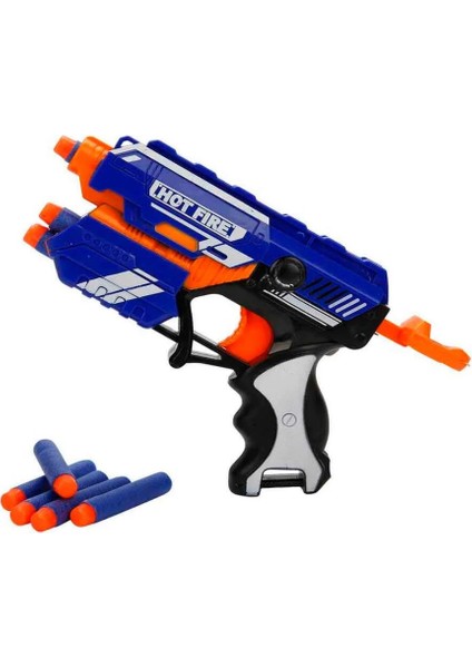 Stefyx Sünger Mermi Atan Hot Fıre Nişancı Oyuncak Tabanca