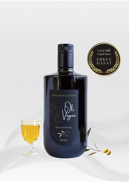 1st. Date Premium Erken Hasat Naturel Sızma Zeytinyağı (750 ml)