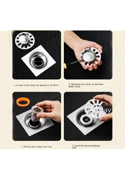 3.2x4.5 cm Koku Giderici Lavabo Tıkacı Banyo Küvet Süzgeci Gider Tıkanma Önleyici Çekvalfli Adaptör fırsatları