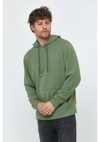 Süperlife Erkek Kapşonlu Regular Fit Ince Sweatshirt Spr 20K55 fırsatları