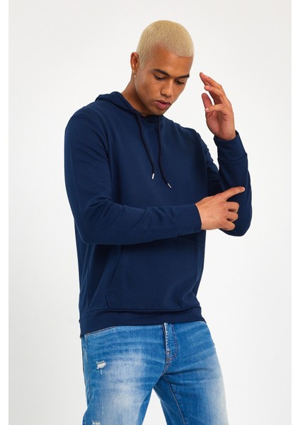Süperlife Erkek Kapşonlu Regular Fit Ince Sweatshirt Spr 20K55 fiyatları