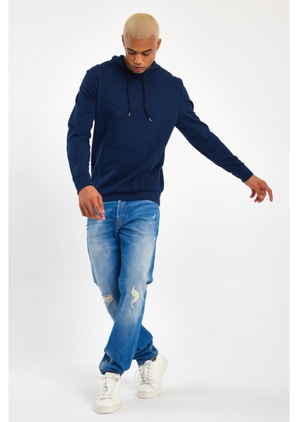 Süperlife Erkek Kapşonlu Regular Fit Ince Sweatshirt Spr 20K55 modelleri