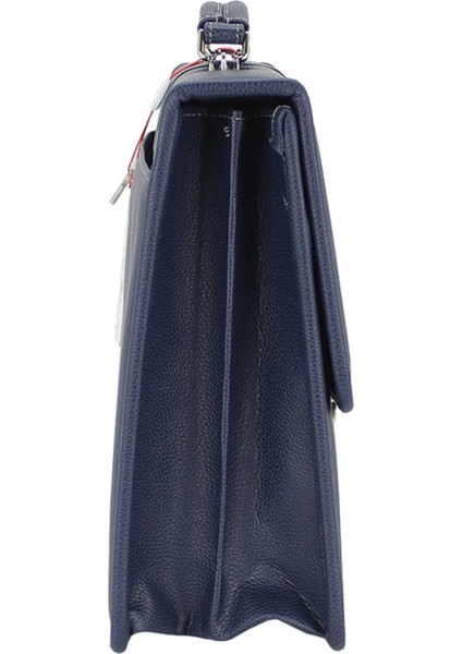 Lacivert Vintage Klasik Tarz A4 Kağıt Uyumlu Evrak Çantası modelleri