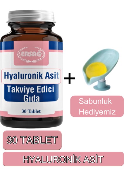 Hyaluronik Asit Tablet - Sabunluk Hediyemiz 3076-021
