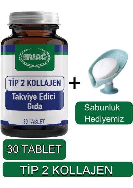 Tip 2 Kollajen Tablet - Sabunluk Hediyemiz 2098-835