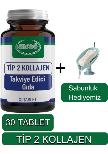 Tip 2 Kollajen Tablet - Sabunluk Hediyemiz 2098-837