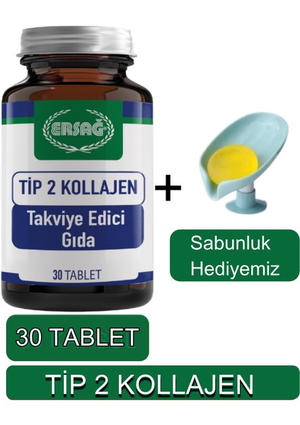 Tip 2 Kollajen Tablet - Sabunluk Hediyemiz 2098-839