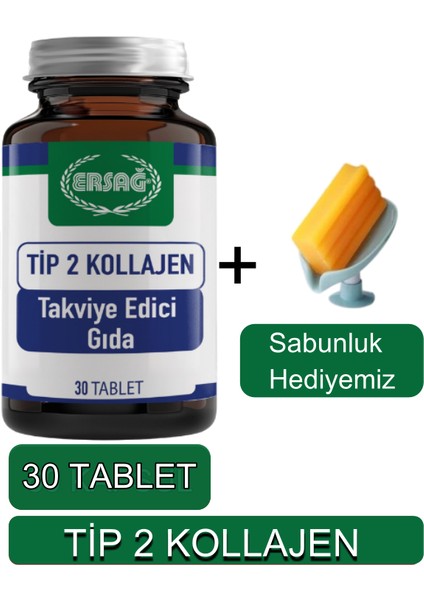 Tip 2 Kollajen Tablet - Sabunluk Hediyemiz 2098-838
