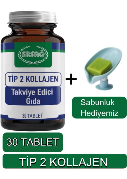 Tip 2 Kollajen Tablet - Sabunluk Hediyemiz 2098-834