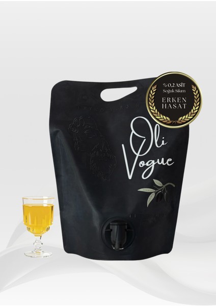 Adventure Premium Erken Hasat Naturel Sızma Zeytinyağı (3 Litre)