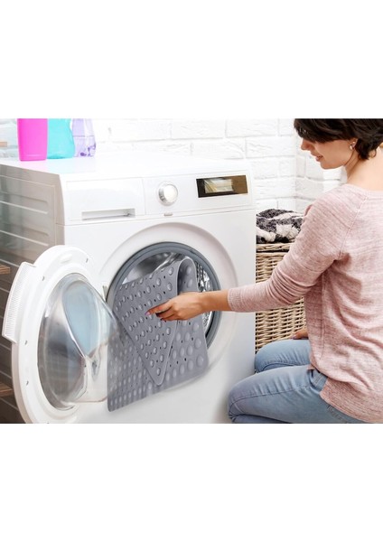 2 Adet Köşe Banyo Duş Paspası Küvet ve Duşakabin Paspasları Tahliye Delikli 54X54 cm M-163 fırsatları