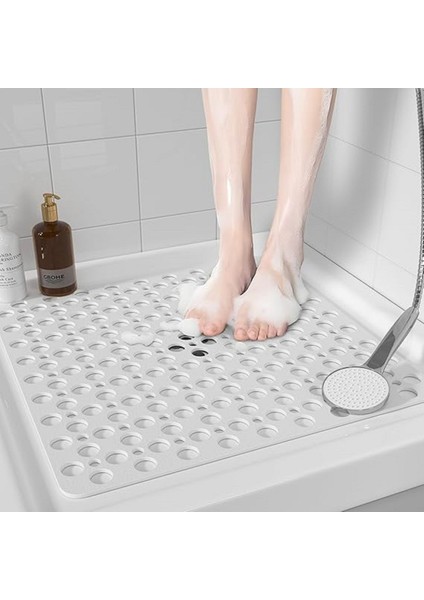 2 Adet Kare Vantuzlu Banyo ve Duş , Küvet Içi Duşakabin Banyo Paspası 54X54CM M-149 fiyatları