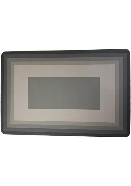 2 Adet Kare Sihirli Su Emici Banyo Paspası Kaymaz Tabanlı Ayak Paspası 38X58 cm M-60
