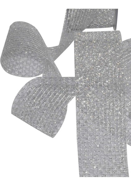 File Sim Kurdele 25 mm Gümüş 1 Metre