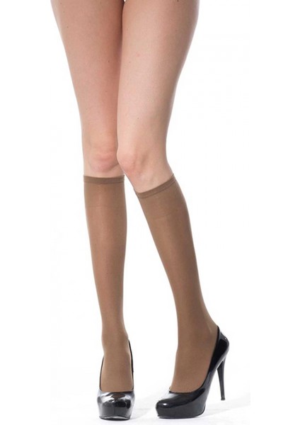 12 Adet Kalın Dizaltı Çorap 70 Denye 38 Bronz fiyatları
