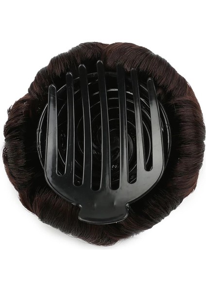 Taşlı Topuz Toka - Koyu Kahve fiyatları