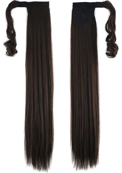 Bağlamalı Düz At Kuyruğu - Açık Kahve fiyatları