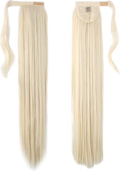 Bağlamalı Düz At Kuyruğu - Platin