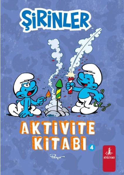 Şirinler Aktivite Kitabı 4