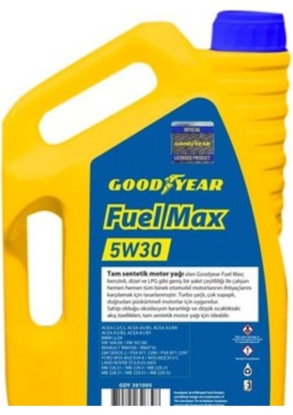 Motor Yaği 5W-30 Dpf 5 Litre Sp/cf Partiküllü Full Sentetik fiyatları