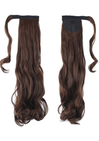 Bağlamalı Dalgalı At Kuyruğu - Kahve Karamel fiyatları