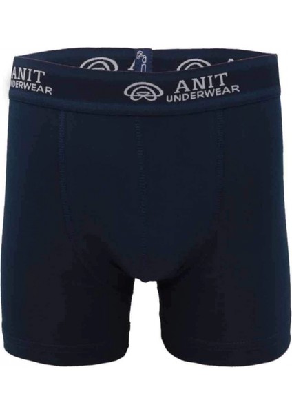 Kısa Paça Likralı Erkek Boxer Siyah - 1115A