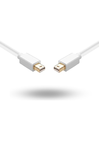Büro Ev Ofis Cihazları Için 1.8mt Beyaz Mini Dp-Mini Dp Kablo