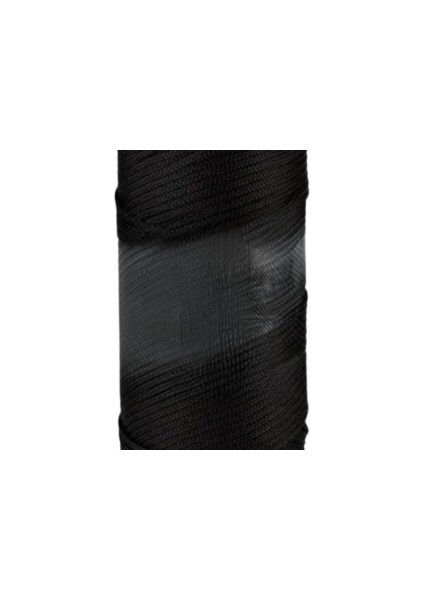 Makrome İpi 3mm Polyester Siyah