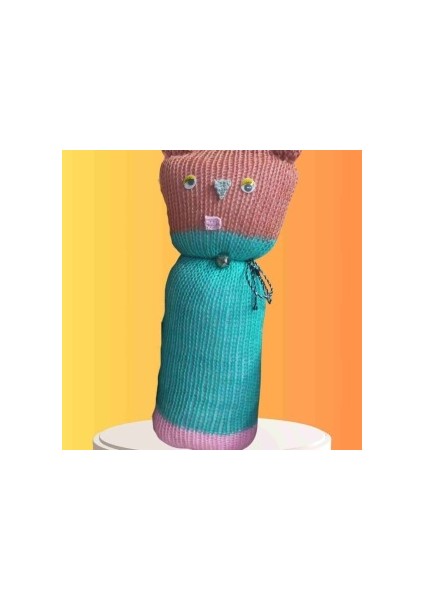 Tıkırık Örgü Yastık Uyku ve Oyun Arkadaşı Çikito - 35 cm