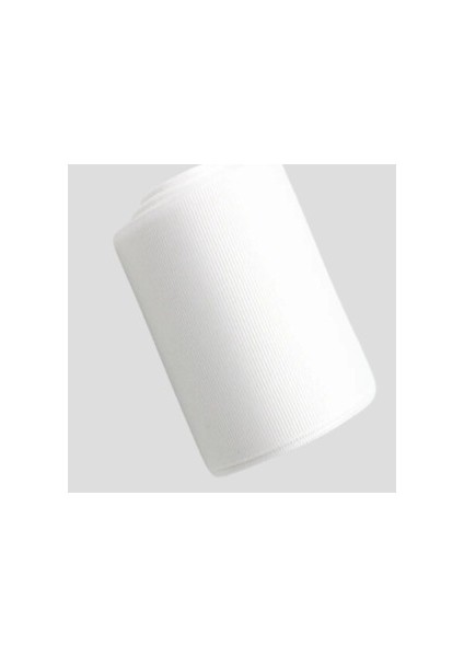 Grogren Kurdele 1 cm 10 Metre Beyaz