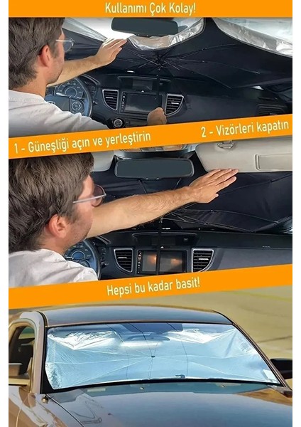 Araba Ön Cam Güneşlik Katlanabilir Güneşlik Şemsiye Ön Cam Gölgelik Oto Güneşlik modelleri
