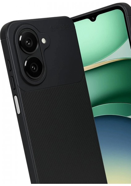 Samsung Galaxy A07 Auto Focus Karbon Kapak - Siyah fiyatları