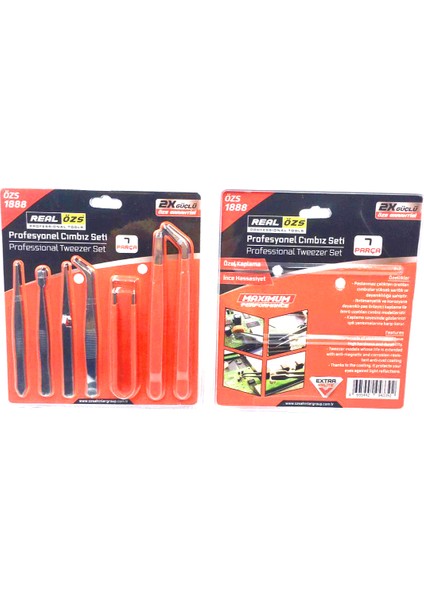 7 Parça Profesyonel Teknik Cımbız Seti (5224)