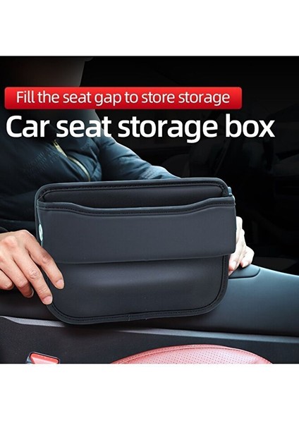 Deri Araç Araba Koltuk Arası Organizer Koltuk Arası Cep Boşluk Doldurma Organizeri