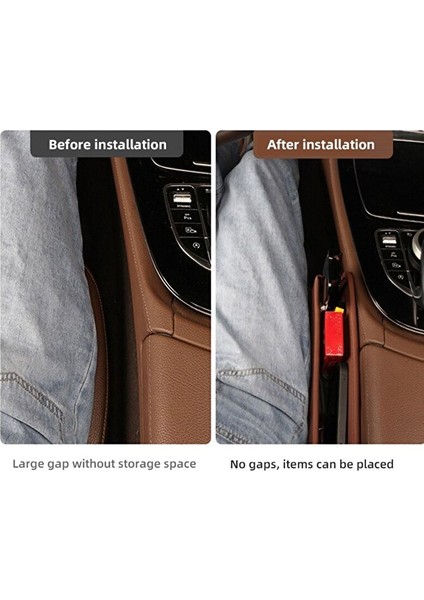 Deri Araç Araba Koltuk Arası Organizer Koltuk Arası Cep Boşluk Doldurma Organizeri modelleri