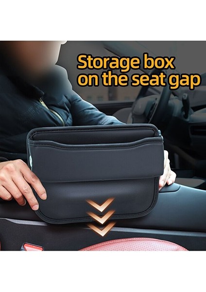 Deri Araç Araba Koltuk Arası Organizer Koltuk Arası Cep Boşluk Doldurma Organizeri fırsatları