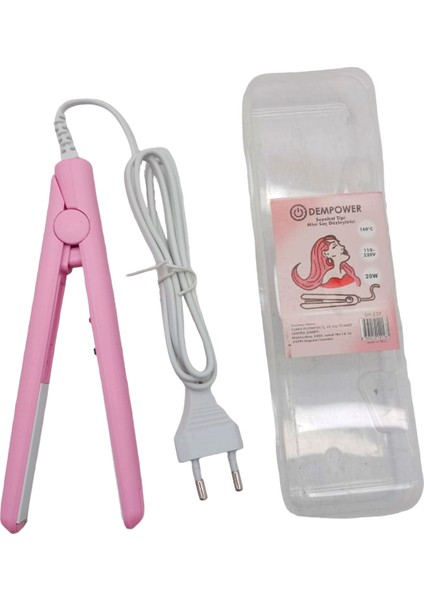 Seyahat Tipi Mini Saç Düzleştirici Pls.kutulu (5224)