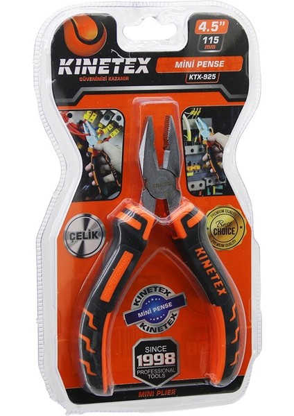 Vakumlu Mini - 4.5 Inç- 115MM Pense Çelik (5224)