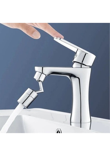 720 Derece Dönebilen 4 Filtreli Tüm Musluk Tipleri Ile Uyumlu Montaj Aparatlı Musluk Başlık (5224) fiyatları