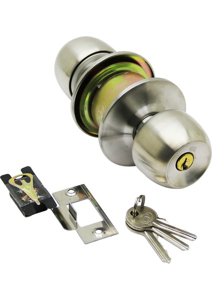 Cp Kk-3 Topuzlu Otel Tipi Kilit 60MM (5224)